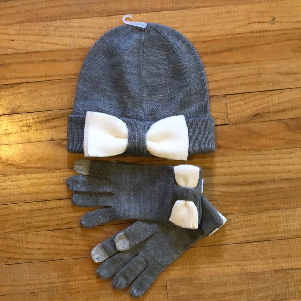 NWT - Kate Spade Hat & Glove Set